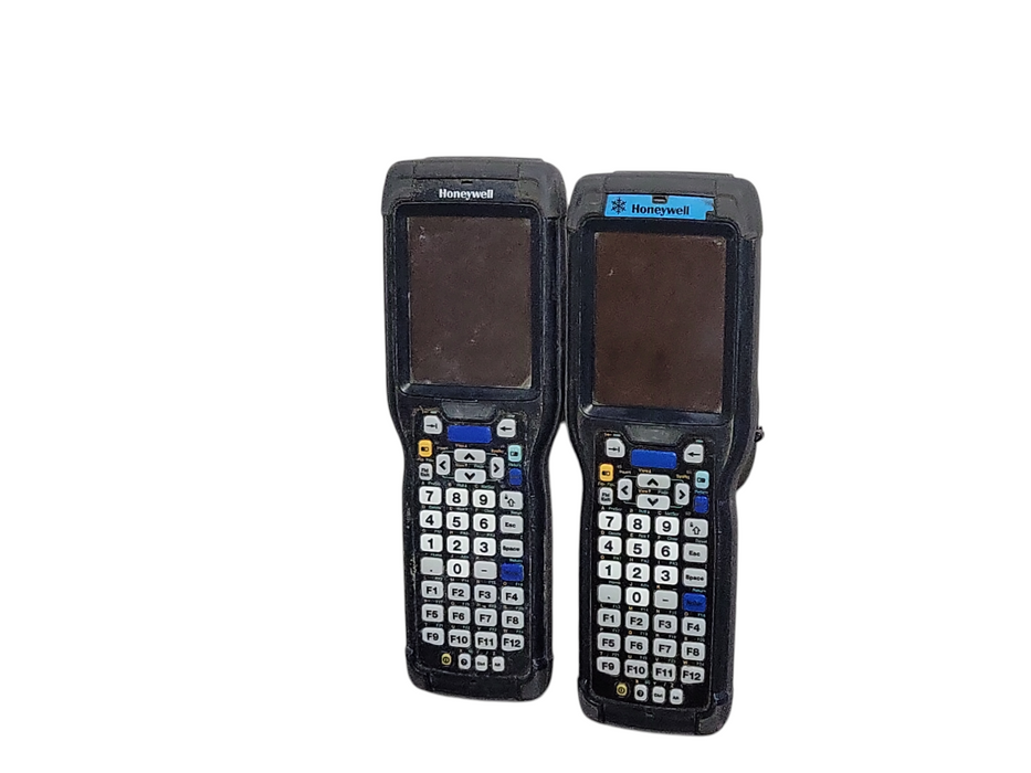 Lot of 2x  honeywell CK75AB6MN00W1420 barcode scanners, READ _