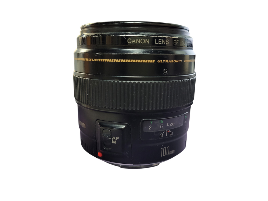 Canon EF 100mm F/2 USM (Canon EF mount)  $
