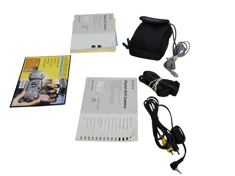 Sony Cyber-shot DSC-P73 4MP Digital Camera, No battery/SD Card, READ _