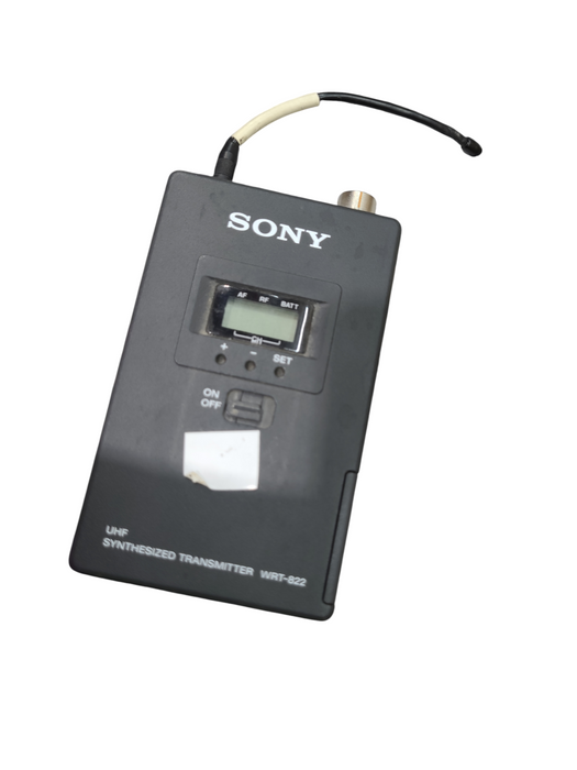 Sony WRT-822B UHF Synthesized Mic Transmitter