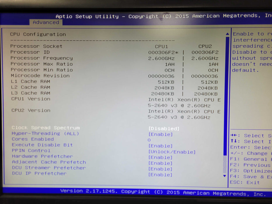 SuperMicro Z10DRU-i+ 1U, 2x Xeon E5-2640v3 2.6GHz 128GB DDR4, SAS3008-IT 2.5" Q_