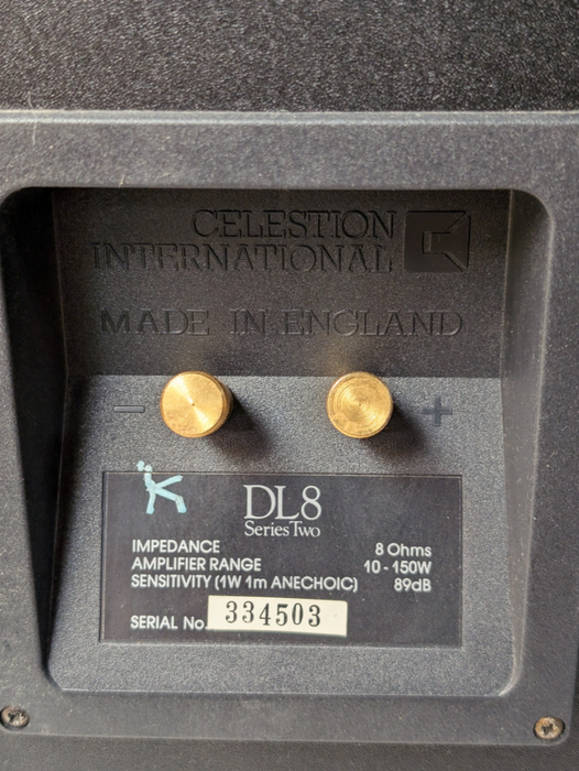 Pair of 2 Celestion DL8 Series Two 8 Ohm Speakers  -