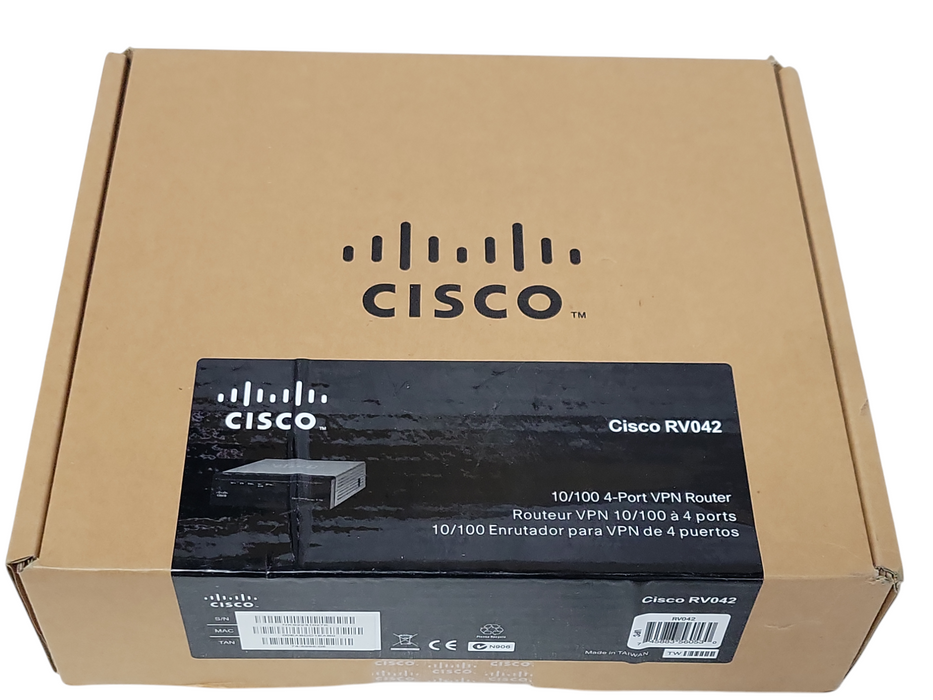 New Cisco RV042 10/100 4-Port VPN Router Q_