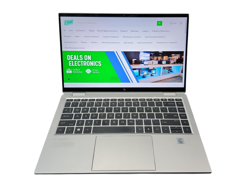 HP EliteBook x360 1040 G7, i7-10810U 1.10GHz, 16GB DDR4, 256 NVMe, READ  Lap200