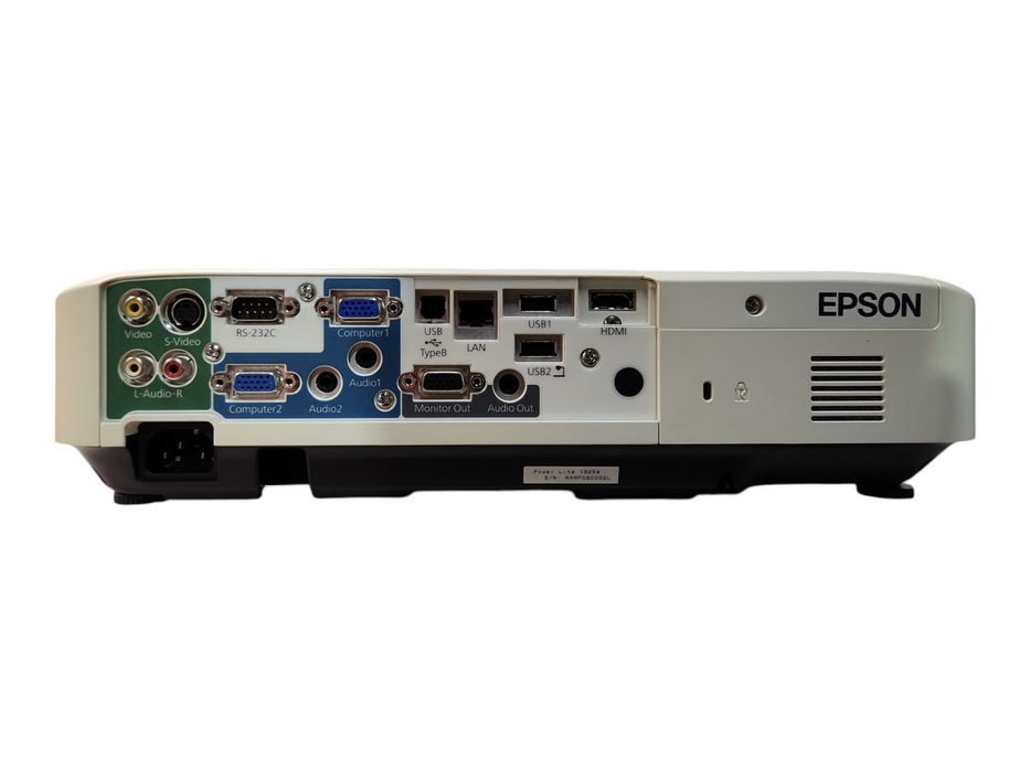 Epson H314A PowerLite 1925W 3LCD WXGA HDMI Projector 331 Lamp Hours