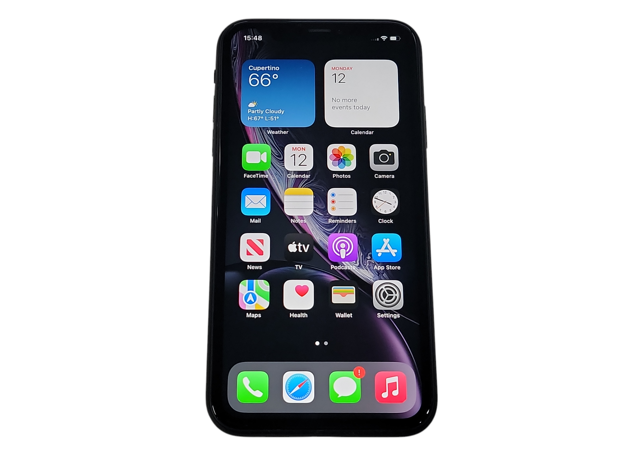 Apple iPhone XR ブラック　64GB Apple iPhone XR, 64GB, Black - Fully Unlocked (Renewed