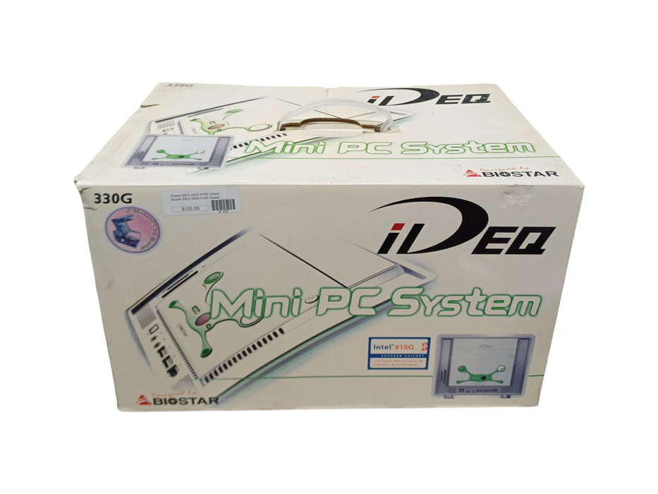 Biostar iDEQ 330G HTPC Barebone, Mini PC System