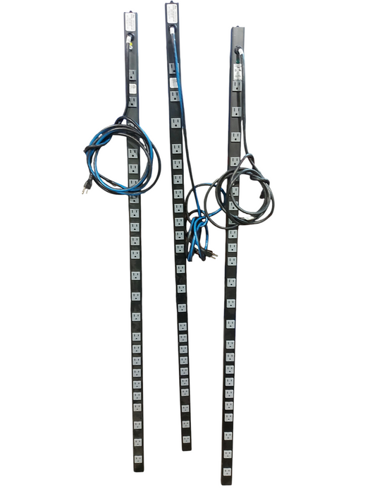 Lot 3x Middle Atlantic PD-2415SC-NS High Density Slim Power Strip 24 15A