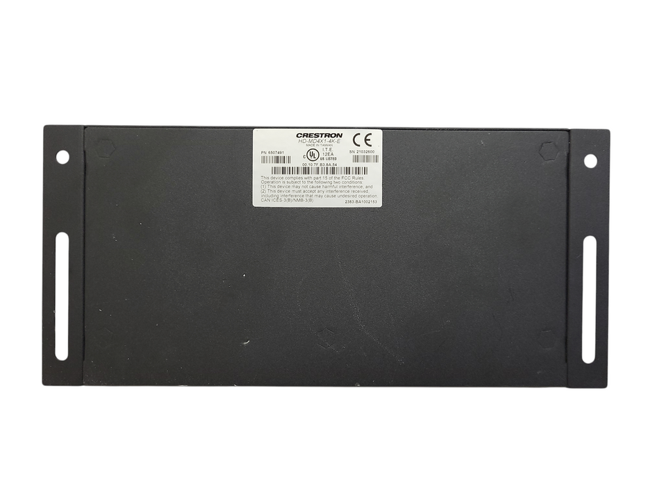 Crestron HD-MD4X1-4K-E, 6507491, HDMI Switcher (J342) No AC $