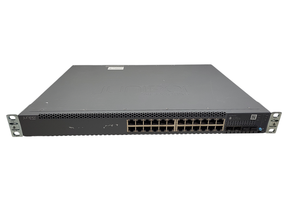 Juniper Networks (EX3400-24T) Switch - 24-Ports QSFP+, Managed, Layer 3 Q$