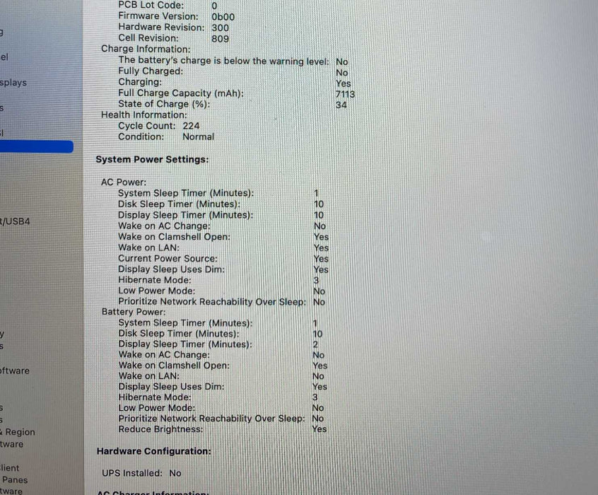 Apple MacBook Pro 16 2019 i9-9980HK 64GB 1TB Radeon Pro 5500 8GB For Parts