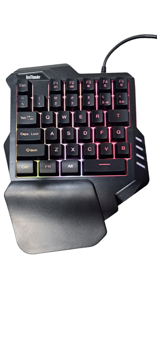 Red Thunder G30 One-handed Wired Gaming Keyboard Backlit