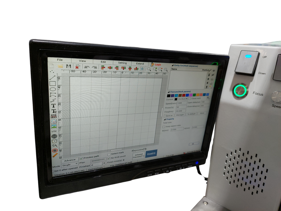 TBK-958C Automatic Laser Marking Screen Separater Repair Machine =