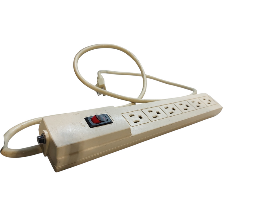 Lot 8x Power Extension Strips with six outlets each | Relocatable Power Tap