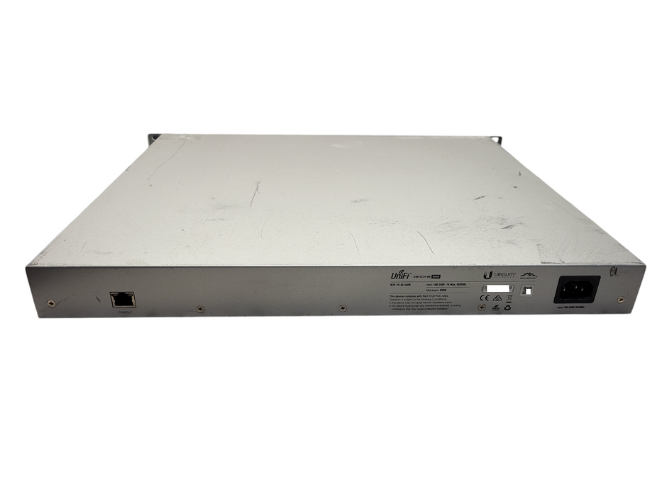 Ubiquiti UniFi US-48-500W | 48-Port Gigabit PoE+ Switch w/ 2x 10G SFP+ $