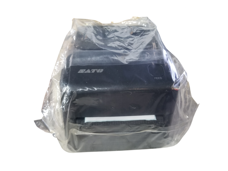 SATO WS4 WS408DT-STD Barcode Label Printer W/ Adapter | OPEN BOX.
