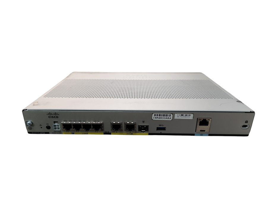 Cisco Systems ISR 1100 C1111-4PWA, 4 Ports Dual GE WAN Router No AC $