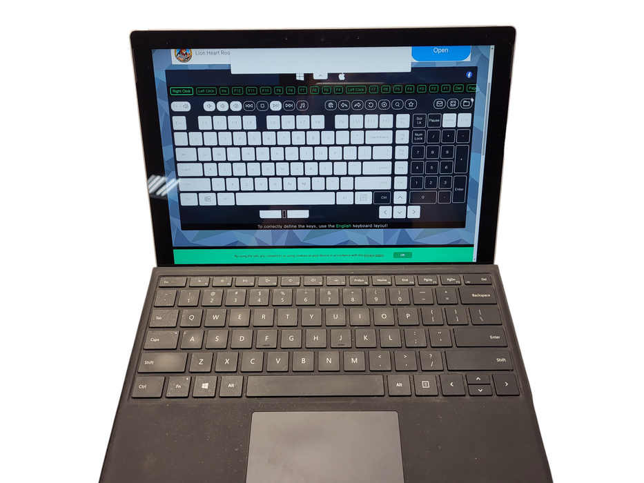 Microsoft Surface Pro 7 1866 | Core i5-1035G4 1.10GHz, 16GB DDR4, 256GB SSD $ Lap200