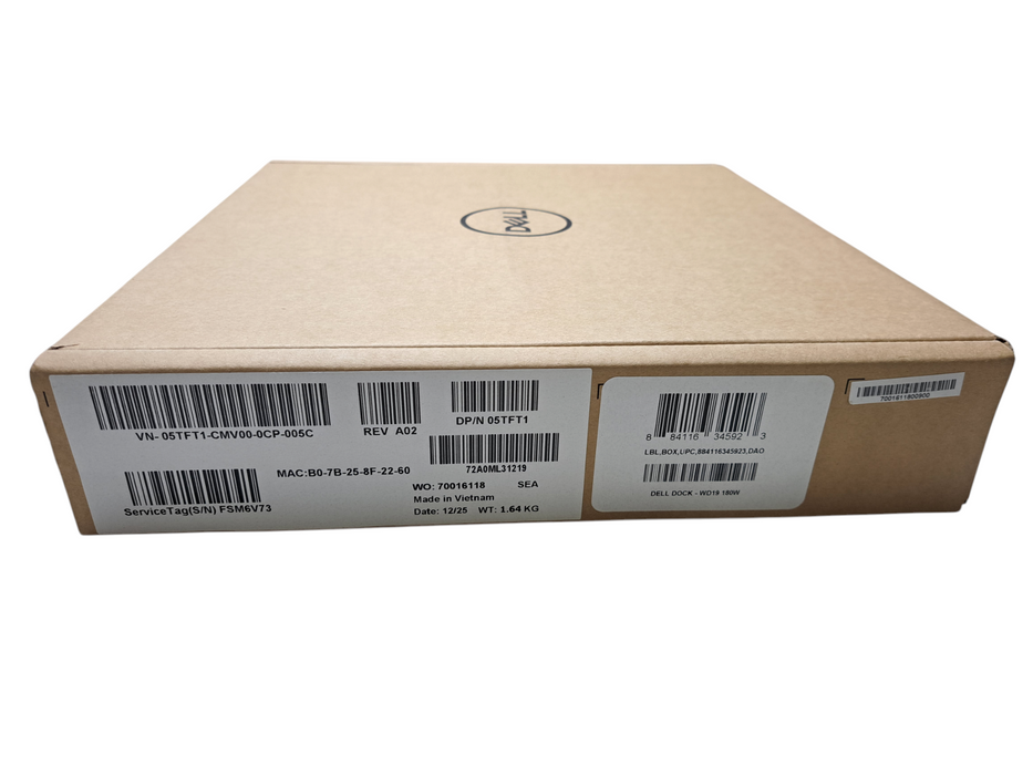 Dell WD19 05TFT1 Docking Station w/ 180W Power Adapter | New Open Box Q)