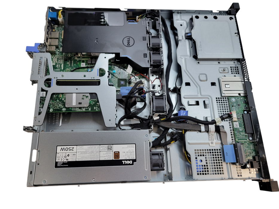 Dell PowerEdge R230 - Xeon E3-1225 v6 8GB DDR4 NO HDD PERC H330 250W PSU %