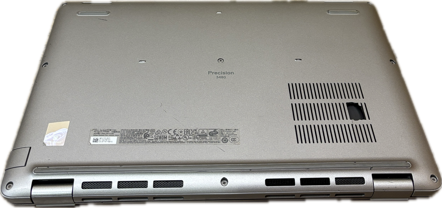 Dell Precision 3480 Core i5-1350P vPRO @1.9GHz 16GB RAM 256GB SSD READ!  Lap200