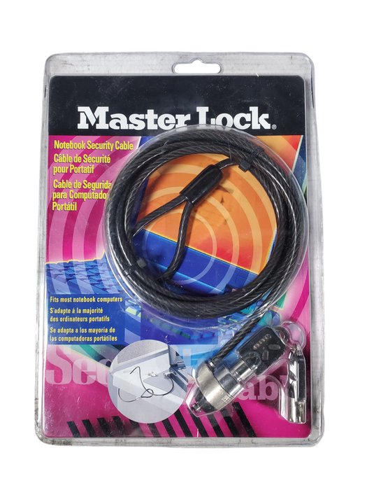MASTER-LOCK • Master-Lock Notebook Security Cable Lock