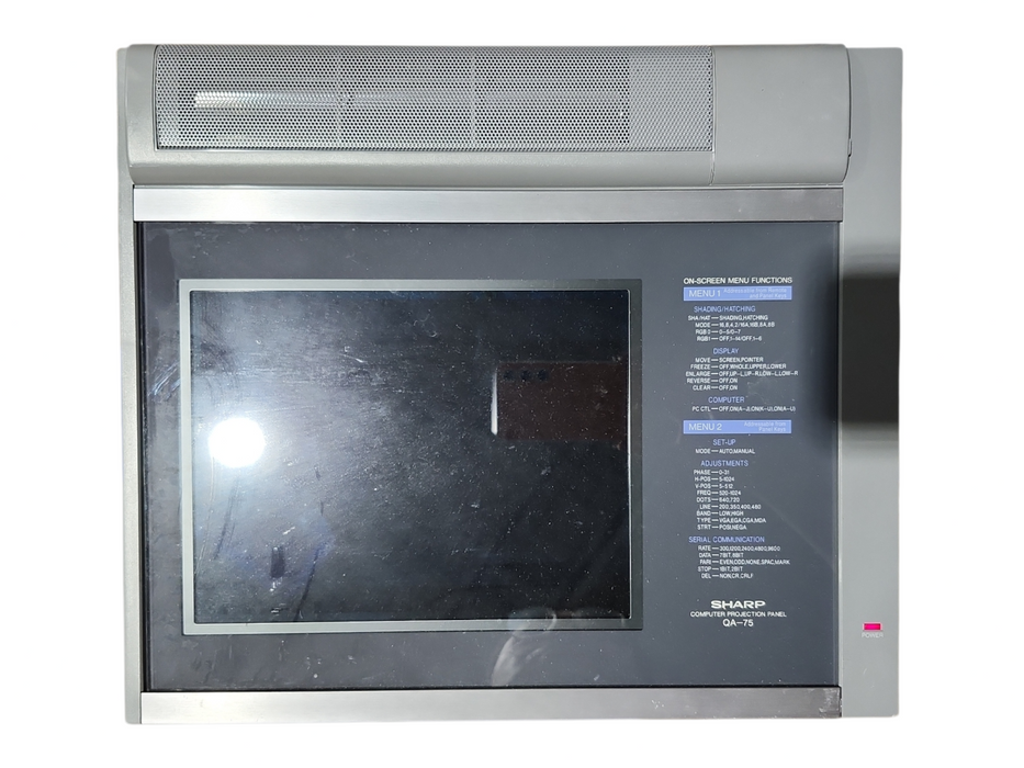 Sharp Computer Projection Panel QA-75, No AC Adapter