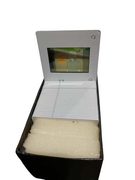 KODAK Ektagraphic Universal Slide Tray Bundle Model:2 with Slides & Audio =