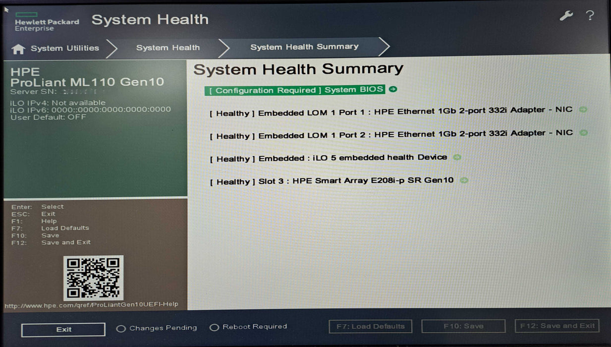 HP ProLiant ML110 Gen10 | Xeon Bronze 3104, 32GB DDR4, E208i-p SR, 8x 3.5" )