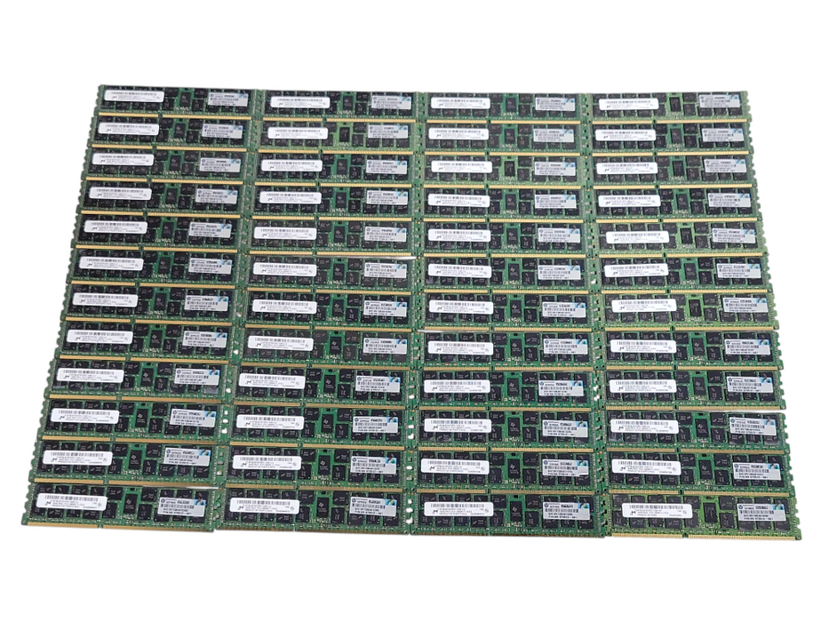 Lot of 48x KINGSTON 16GB 2RX4 PC3-12800R DDR3 REGESTERED SERVER MEMORY _