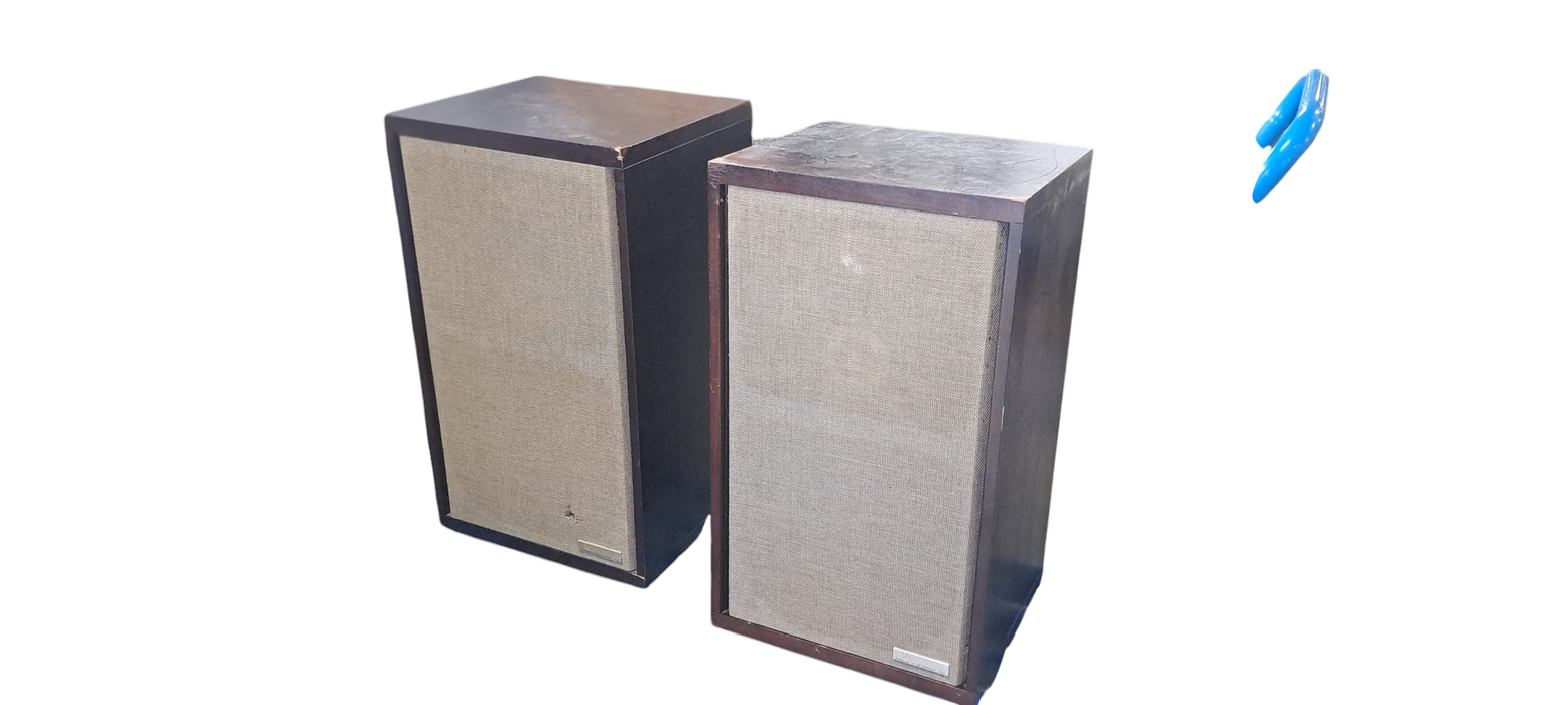 Pair of Vintage 1971 Luxman LX-77 3-Way Speakers Made In Japan | See Pictures