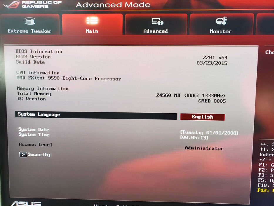 ASUS ROG Crosshair IV Formula-Z WITH AMD FX-9590 24GB RAM