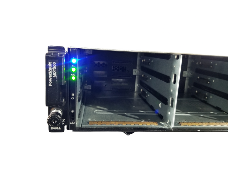 Dell PowerVault Storage MD1200 w/ 2x M12-6Gb-SAS Controllers 2x 600W PSUs