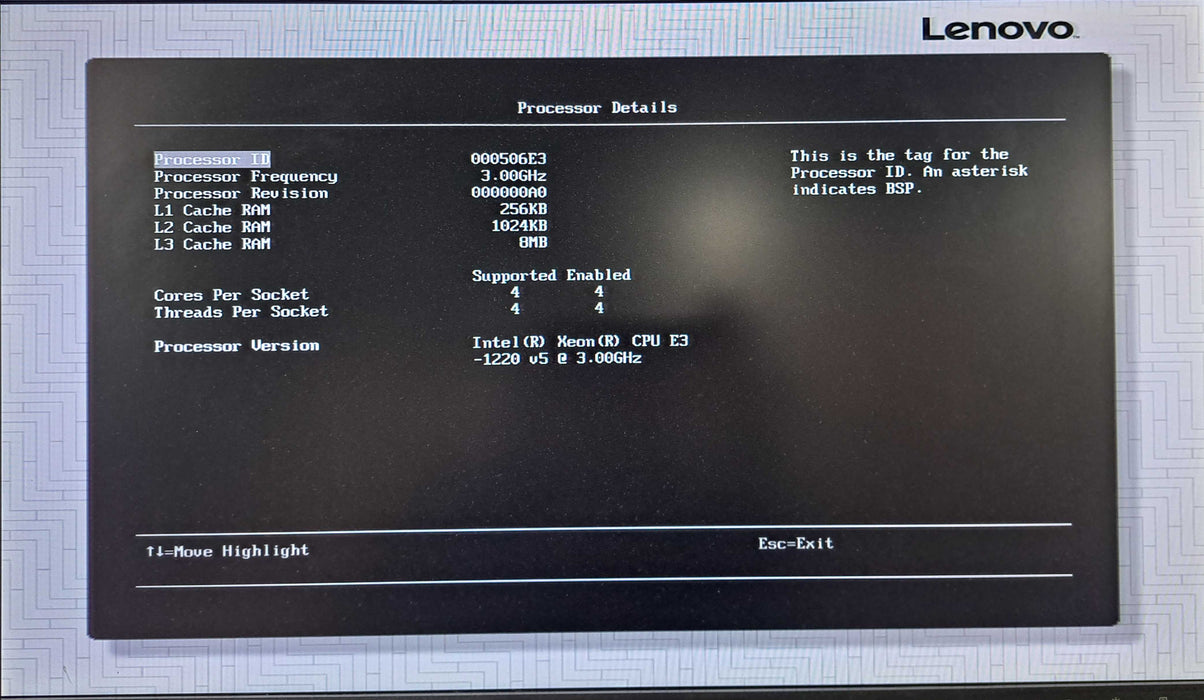 Lenovo x3250 M6 1U Server| Xeon E3-1220 v3 @3.00GHz, 8GB DDR4, 4x 3.5" Bays