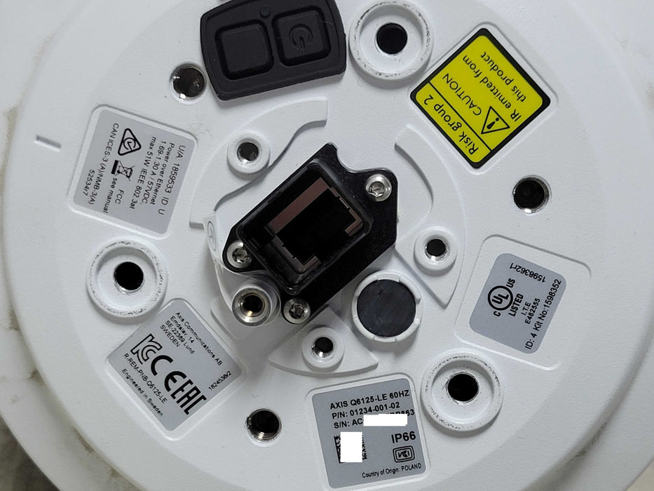 AXIS Q6125-LE PTZ Network Camera (Missing lens/Dome cover) _
