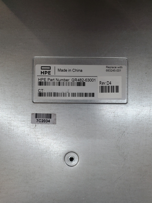 HP QR482-63001 3Par Storeserv 7200 Node Controller 683245-001 *read*