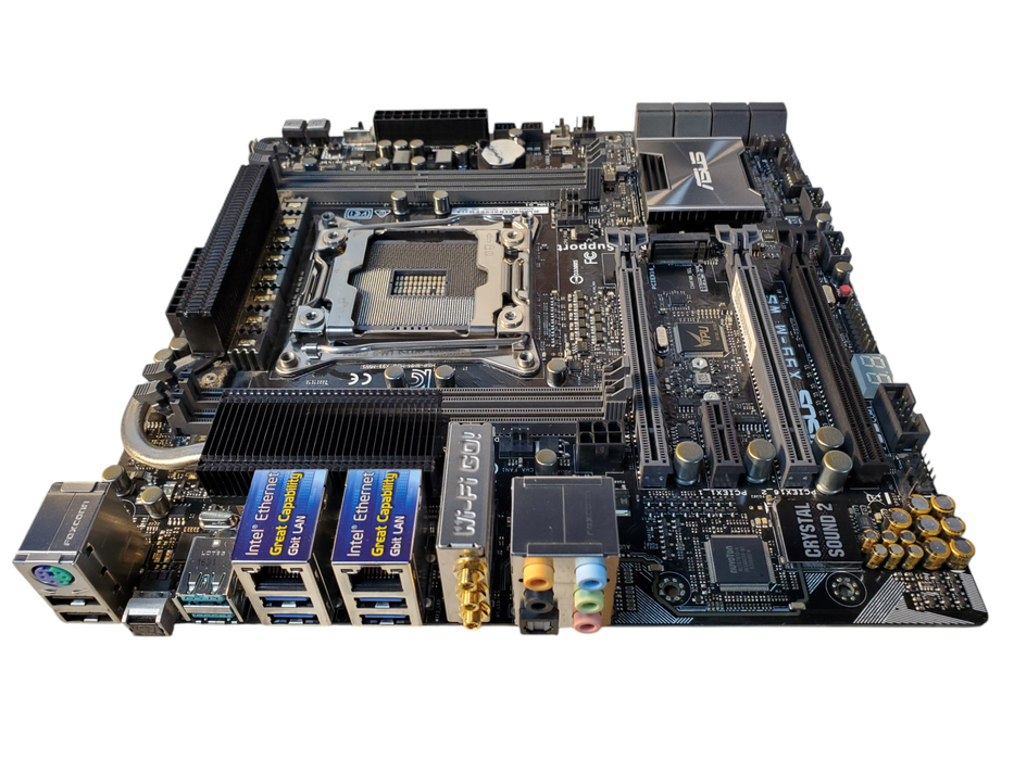 ASUS X99-M WS Motherboard LGA2011 DDR4 1×M.2 8×SATA III Micro ATX