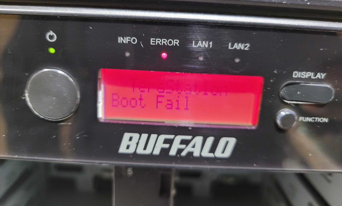 Buffalo TeraStation Model:TS5800D2408 | No drives included, Parts only