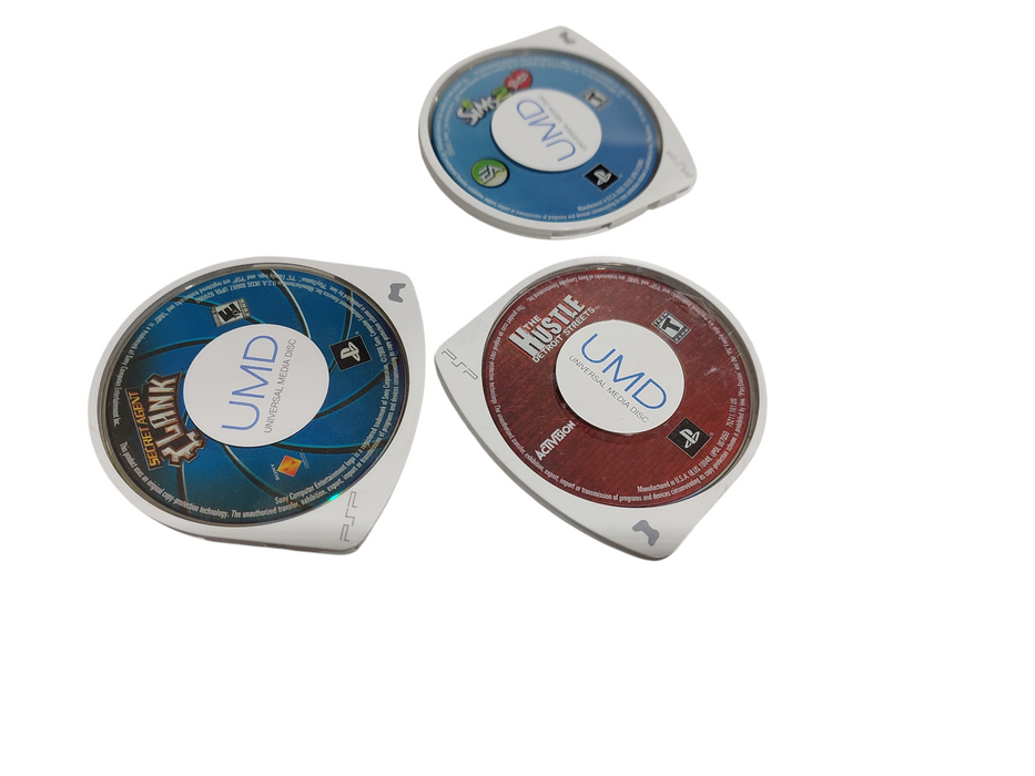 Bundle of 3 PSP Video Games UMD , SIMS 2 Pets , Secret Agent Clank , etc.  =