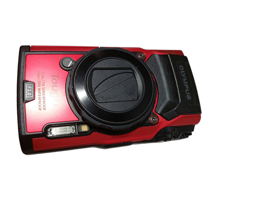 OlympusToughTG6 2.1M/7ft ShockproofGPS Wi-Fi Digital Camera 4K Model: IM015 =