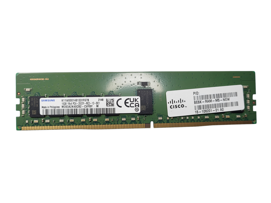 Samsung 16GB PC4-2933Y-R RDIMM Server RAM Q$