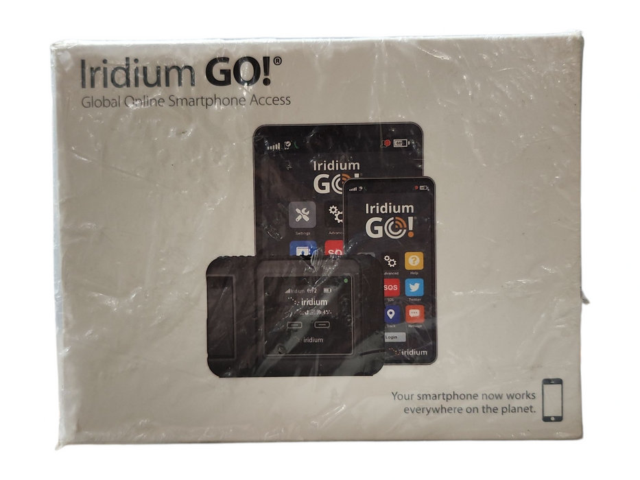 *NEW*Iridium GO! 9560 Satellite Phone Wi-Fi Hotspot: Voice, Messaging, Data