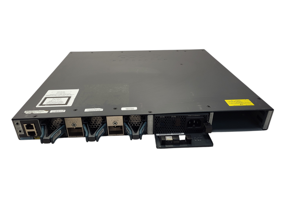 Cisco WS-C3650-48FD-E Ethernet PoE+ 2x10G Uplink ports 1x PSU $