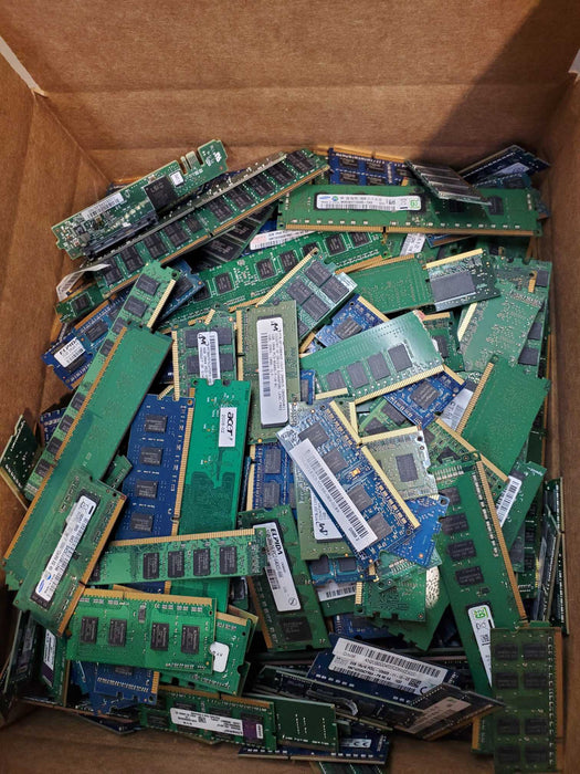 AS-IS Non-Heat sink RAM/Memory 18.8 lbs. /8.55 KG