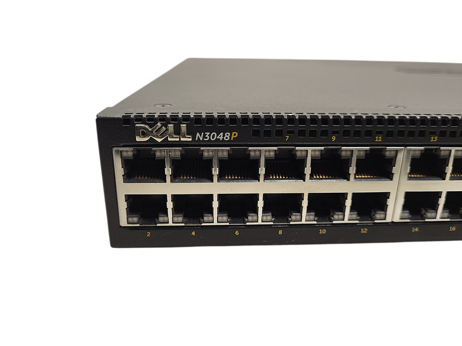 Dell Networking N3048P 48-Port PoE+ Network Switch w/ 2x 1100W PSU Q$