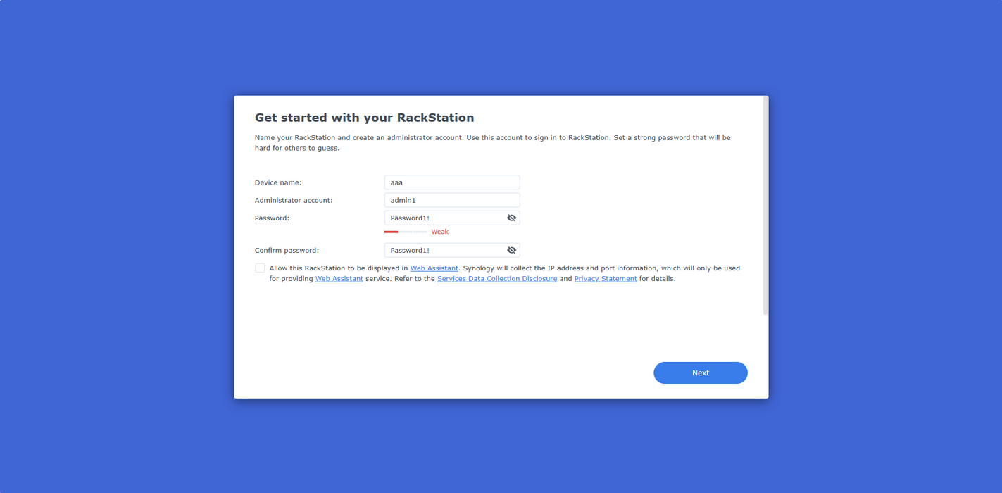 Synology RackStation RS815RP+ 4-BAY NAS Server (No HDD) With 2x PSU $