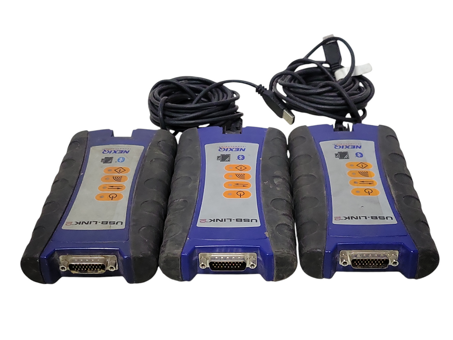 Lot of 3x Nexiq technologies USB-Link 2 124032, READ _