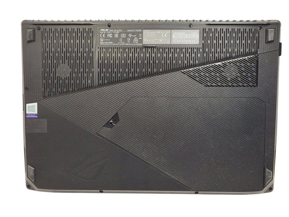 Asus Strix GL503 i7-8750H @ 2.2GHz 24GB DDR4 256GB NVMe GTX 1050Ti  $ Lap200