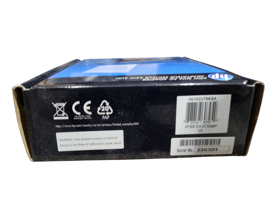 HP HSTNN-DA14 65W Slim AC Travel Adapter Q