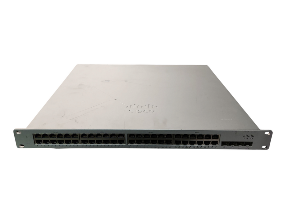 Cisco Meraki MS220-48LP, 48-Port Gigabit PoE Cloud Managed Switch, Unclaimed